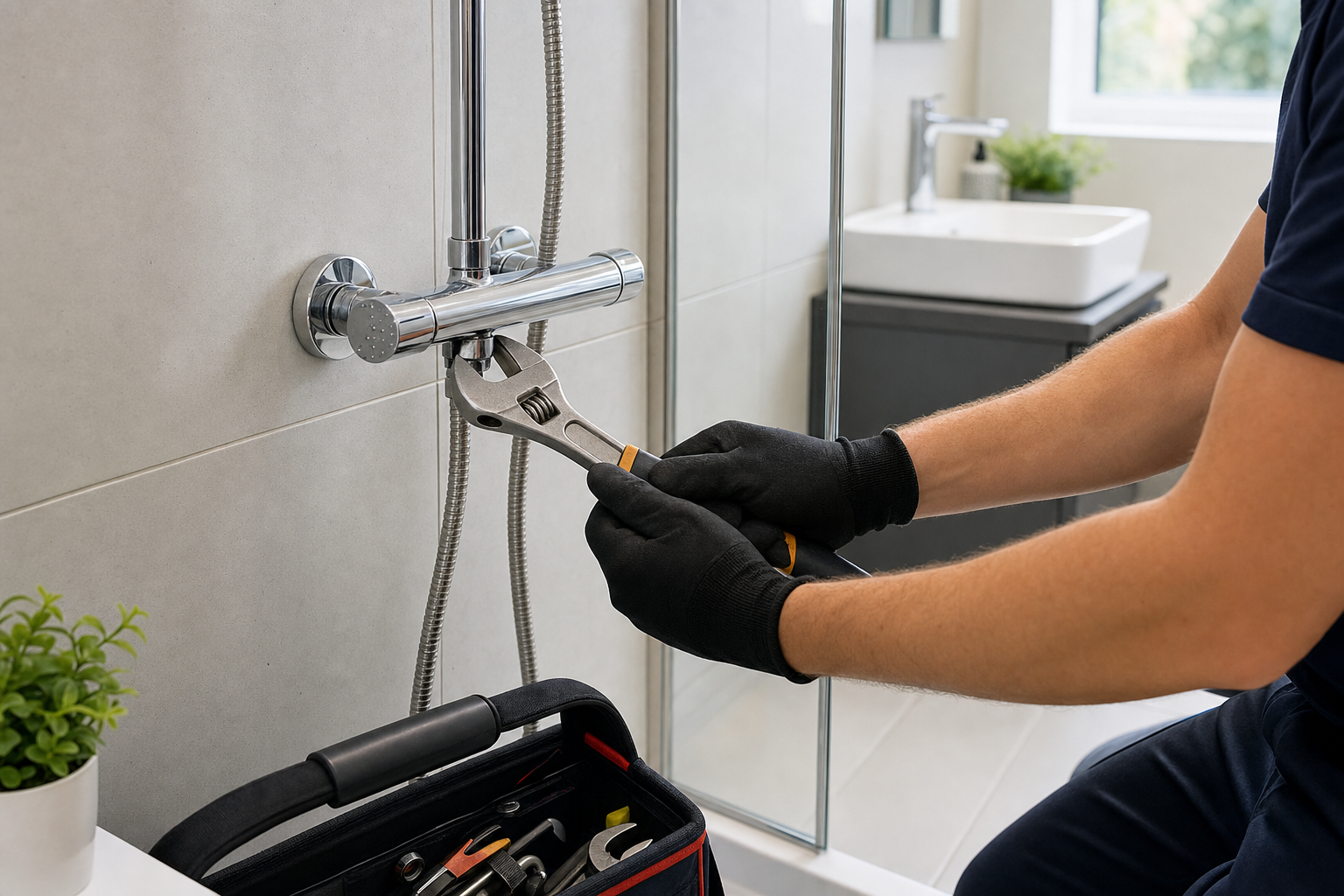 Bathroom Plumbing Beckenham service image
